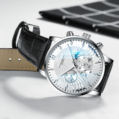 

The wormhole concept fully automatic watch male student trend Korean version of ultra thin waterproof mechanical mens watches new