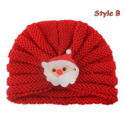

Baby Hat Large Pom Bobble Chin Tie Winter Knitted Warm Boy Girl 0-18 Months