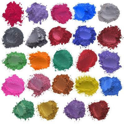 

Mica Powder Pigment Set For DIY Slime Soap Candle Making Pearl Color Dyes For Resin Bath Bomb Makeup And Nail Art