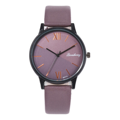 

Best selling creative Yin Yang face watch female fashion ladies casual belt quartz watch