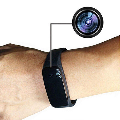 

HD 1080P Bracelet Smart Watch Wristband Camera Mini Surveillance Video Recorder