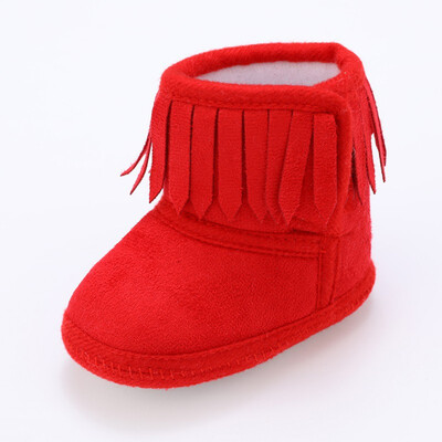 

Newborn Warm Boot Infant Baby Girls Boys Autumn Winter Boots Slip-On Baby Boots 0-18M