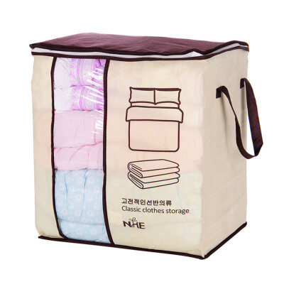 

Non-Woven Space Saver Clothes Quilt Blanket Storage Bag Box Organizer Portable