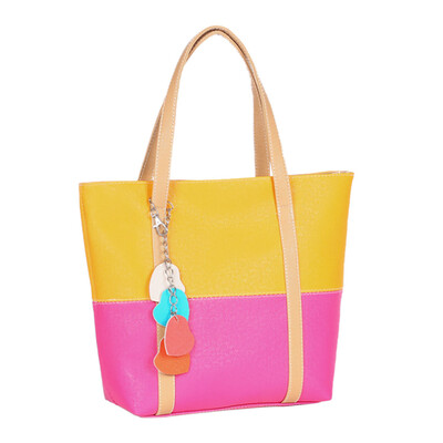 

Tailored Fashion Women Girls Handbags Shoulder Bag Candy Color Fringed Heart Totes
