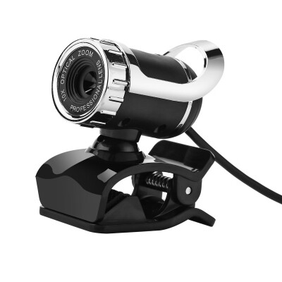 

USB 120 Mega Pixel HD Camera Web Cam 360° MIC Clip-on for Skype Computer