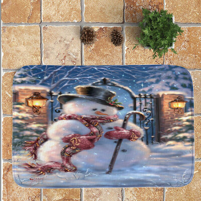 

〖Follure〗Merry Christmas Welcome Doormats Indoor Home Carpets Decor 40x60CM