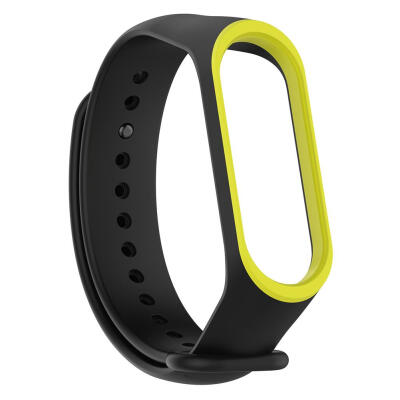 

Silicone Dual Color Wristband Bracelet Watch Strap for Xiaomi Miband 3 4