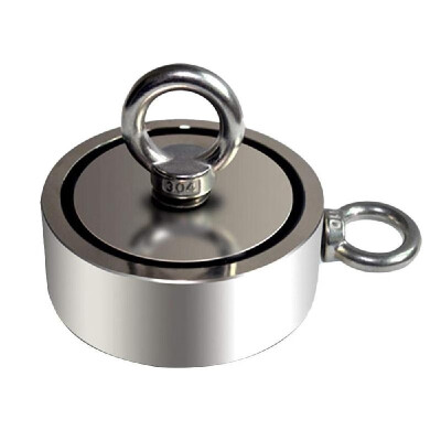 

Cylindrical Neodymium Magnet Strong Round Powerful Metal Salvage Magnets with 2 Hanging Holes