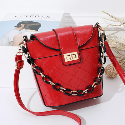 

Lock chain bag new fashion summer fashion casual Ling single shoulder satchel mobile phone bag