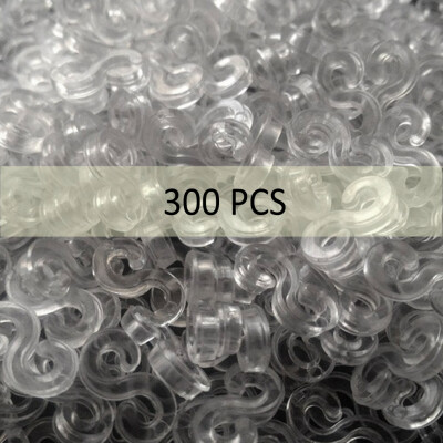 

JPGIF  Clip 300 Pcs for Loom Rubber Band for DIY Bracelet Making Refill Kit