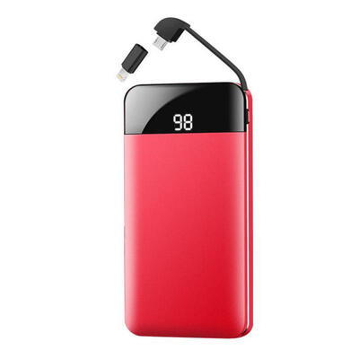 

8000mAh Mobile Power Supply Power Band With Charging Cable For IOS Android