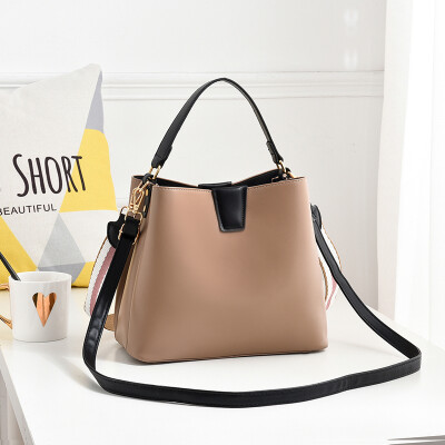 

New bag women Korean tide single-shoulder single-shoulder single-shoulder single-shoulder simple hand-held womens bucket b