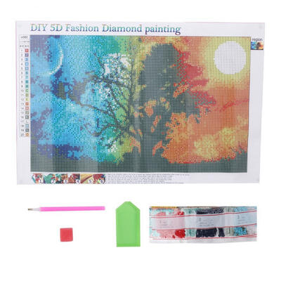 

Greensen DIY Diamond Scenery Painting Crystal Rhinestone Embroidery Arts Home Decor