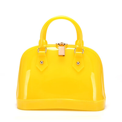 

Summer Transparent Women Shell Handbag Lady Small Shine Jelly Clear Cute Tote Bag Girls Brand Designer Crossbody Messenger Bag