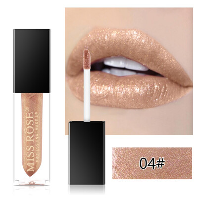 

7 Shapes Lipstick Liquid Metallic Shimmer Lipstick Easy to Wear Long-lasting Glitter Lips Lipsticks