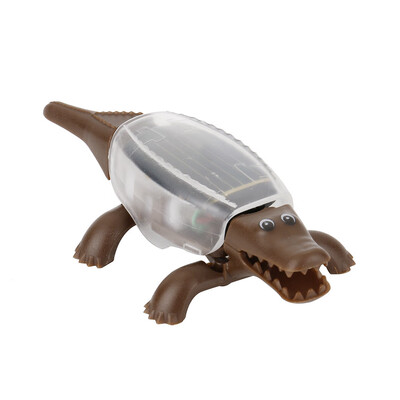 

Tailored Solar Powered Shaking Random Crocodile Toy For Kids Solar Energy Educational Toy