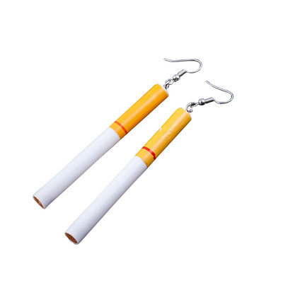

Cigarette Shape Earrings Pendant Ear Drop Fashion Jewelry