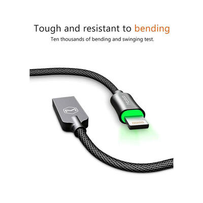 

Universal SmartUSB Charging Cable Lightning Type-C Micro USB Auto Disconnect Charging Data Cord-Micro 1m
