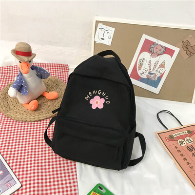 

Schoolbag Woman Korean version canvas ulzzang high school students inswind Backpack