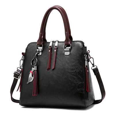 

Women Faux Leather Large Capacity Crossbody Messenger Shoulder Storage Pouch
