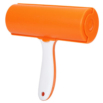 

Gobestart Clamshell Tear Dust Pet Hair Dandruff Clothes Lint Cleaning Sticky Paper Roller