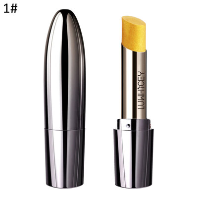 

Bullet Design Metallic Lip Cream Shimmers Women Long Lasting Lipstick Cosmetics