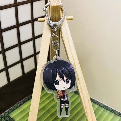 

Anime Extended Products Peripheral Attacking Giants Acrylic Pendant Keychain Attacking Giants Creative Accessories