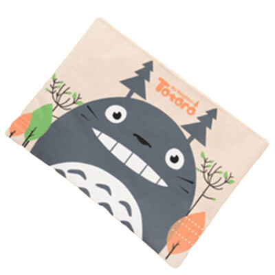 

Anime Cartoon Style Oxford Cloth Fat Cat Office Paper Bag Novelty Canvas Pencil Curtain Pencil Case