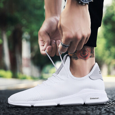 

Summer mens shoes casual canvas tide shoes Korean version of the trend of sports wild shoes small white breathable shoes