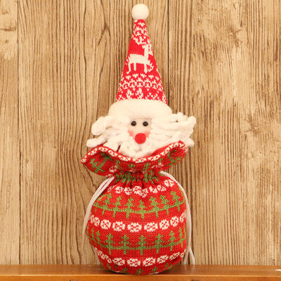 

Tailored Santa Claus Snowman Elk Christmas Candy Packaging Apple Box Decoration