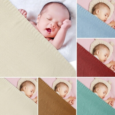 

1PCS 100X80CM Soft&Warm Baby Sleep Knit Blanket Baby Blanket