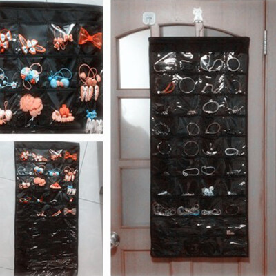 

80-Pocket Double-Sided Hanging Jewelry&Accessories Organizer