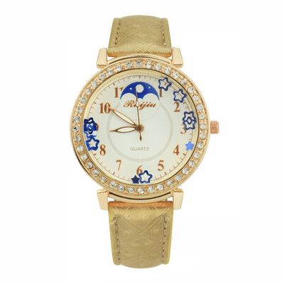 

RM Women Luxury Stainless Steel Bracelet Watch Analog Quartz Wrist Watch