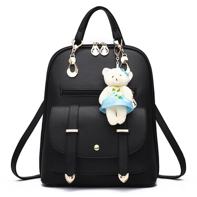 

Chao ladies backpack Korean student bags Joker fashion casual backpack personality simple