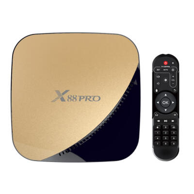 

X88 PRO 4GB64GB Android 90 RK3318 24GHz5GHz Wifi 4K HD TV Set Top Box