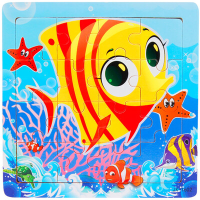 

Tailored Wooden Puzzle Educational Developmental Baby Kids Training Toy