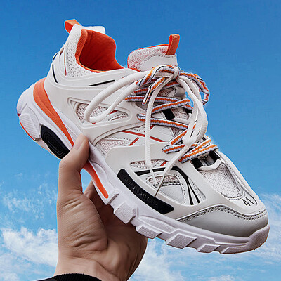 

Mens shoes 2019 new summer Korean version of the trend sports running casual tide shoes wild mens old network red shoes