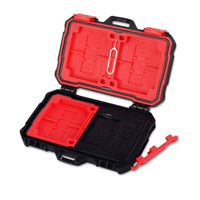 

Mini Portable USB 30 Memory Card Reader Case for CF TF SD Card Storage Box