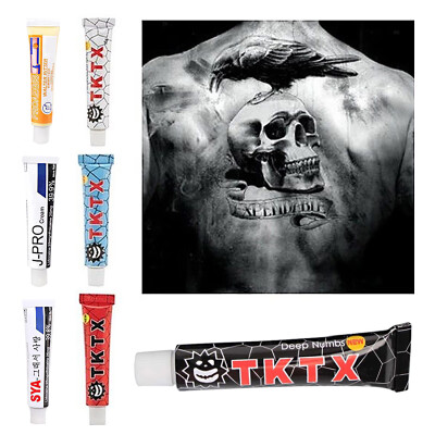 

TKTX 35 Numbing Tattoo Body Anesthetic Fast Skin Numb Cream Semi Permanent New