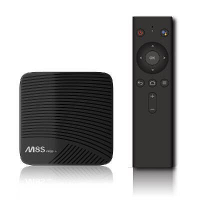 

MECOOL M8S PRO  ATV Smart Android TV 71 TV Box w 24G BT Voice IR Remote Control Amlogic S912 Octa Core 64Bit 3GB32GB Dual Ban