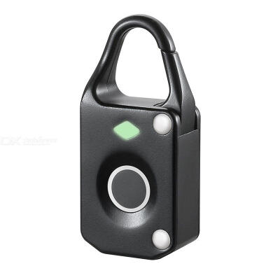 

USB Rechargeable Smart Keyless Fingerprint Lock Waterproof Anti-Theft Security Padlock Door Luggage Case Lock