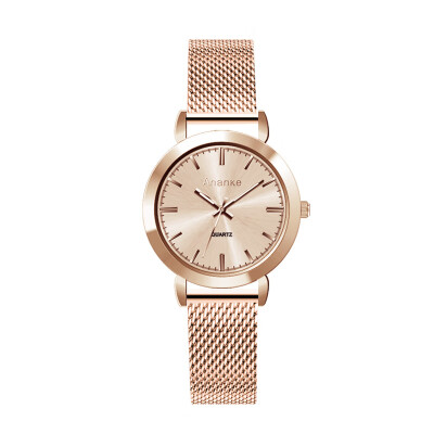 

Luxury Rose Gold Ladies Casual Watch Top Brand Women Bracelet Watches Steel Mesh Waterproof Clock relogio feminino Gift for Girl