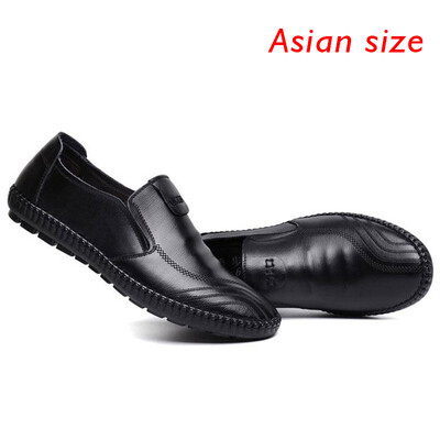 

2019 Men PU Leather Casual Business Shoes Breathable Anti-skid Loafers Moccasins