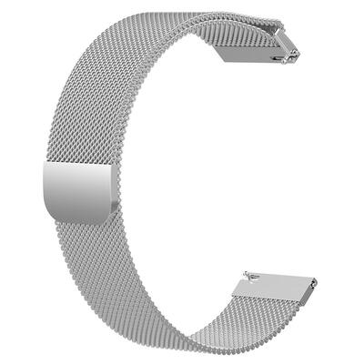 

Metal Magnetic Milanese Loop Wristband 20mm Watch Band Belt for Ticwatch C2