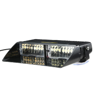 

16LEDs 18 Flashing Modes Car Truck Emergency Flash Dash Strobe Light white