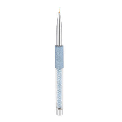 

Nail Art Painting Brush 571013mm Crystal Acrylic Nail Art UV Gel Painting Line Brush Nylon Hair Pen Manicure Nail Liner Tool
