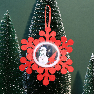 

Toponeto Christmas Round Ball Cute Ornaments Festival Party Xmas Tree Hanging Decoration
