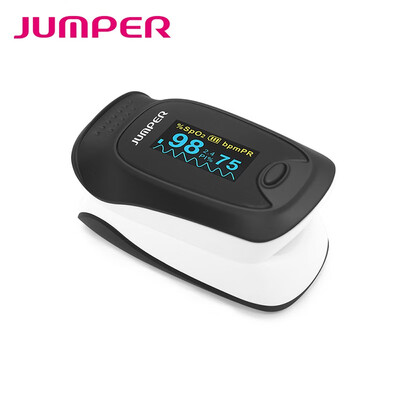 

JUMPER Deluxe Fingertip Pulse Oximeter with Plethysmograph&Perfusion Index