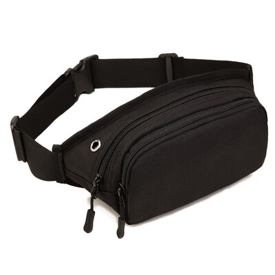 

Men Tactical Waterproof Waist Fanny Packs Bum Belt Bag Nylon Military Travel Hiking Climbing Outdoors Sports Pouch Sling Bag
