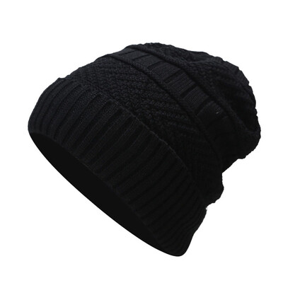 

Tailored Men Women Winter Down Headgear Solid Color Pile Cap Casual Earmuffs Hat